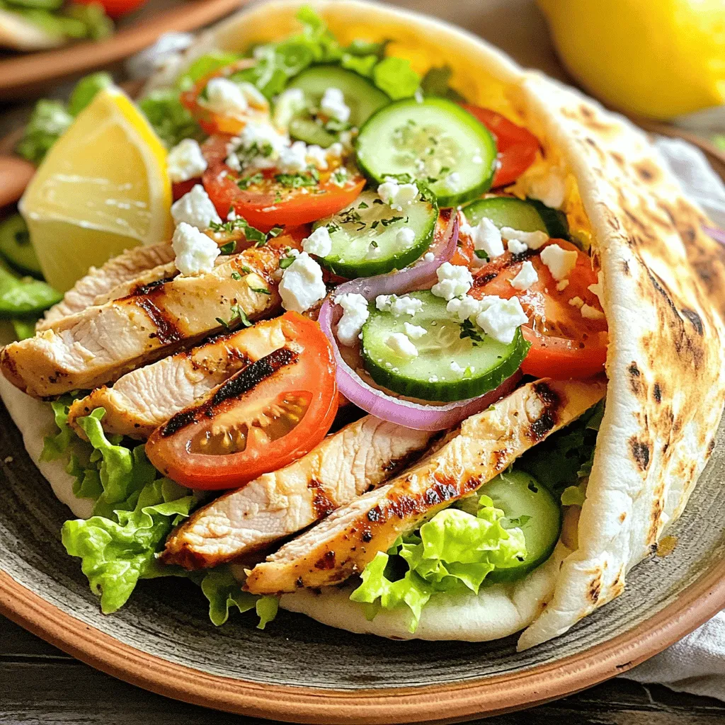Easy Chicken Gyros Tasty and Quick Weeknight Meal