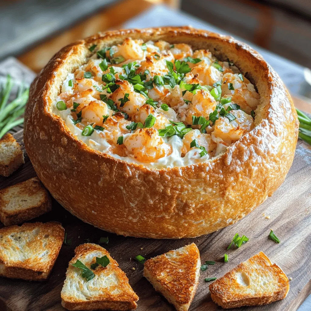 Making a stuffed seafood bread bowl is fun and tasty. You need a few key ingredients to make it great.