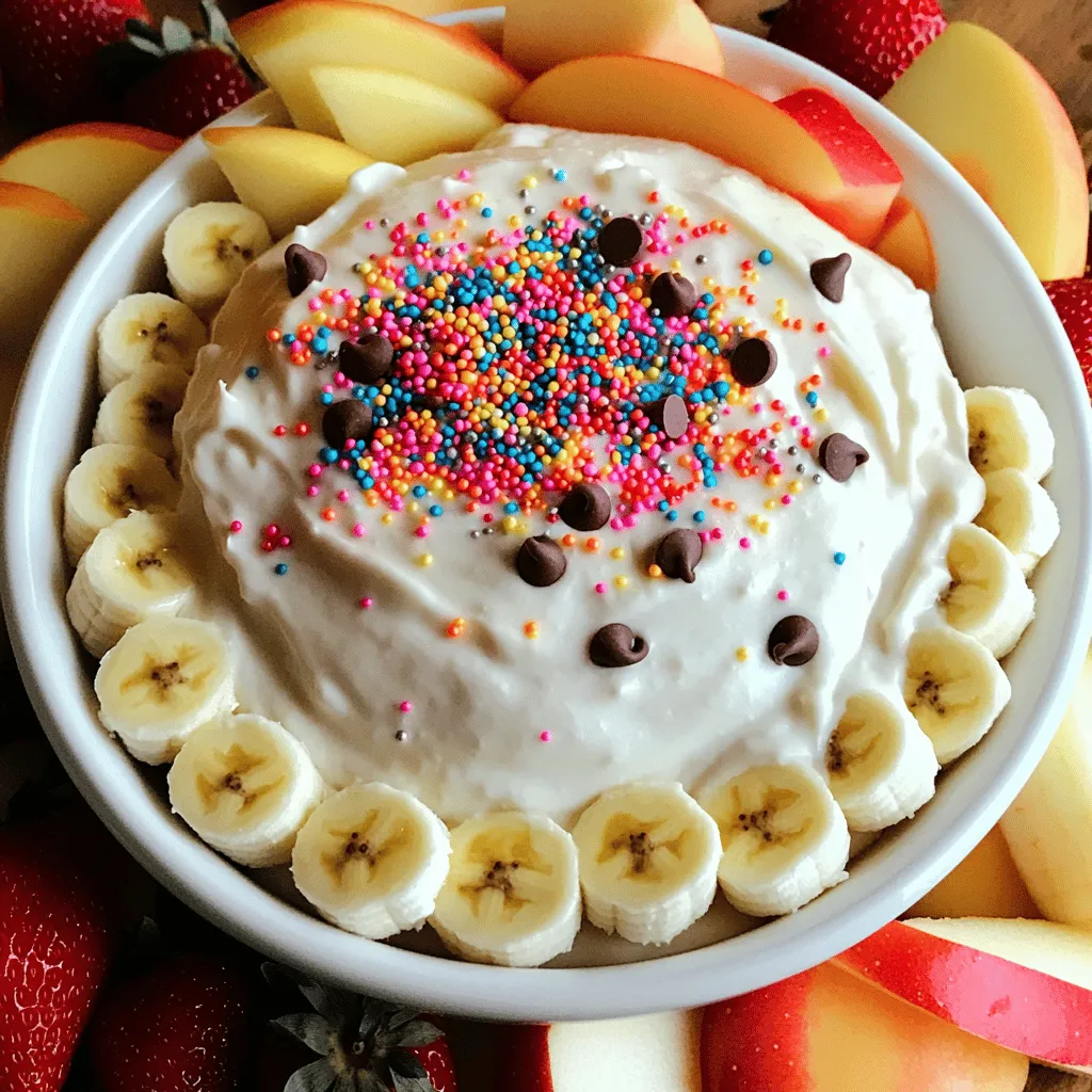 Protein Birthday Cake Dip Delicious and Easy Recipe