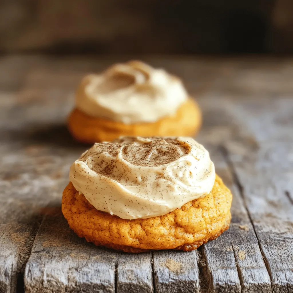 Delightful Pumpkin Spice Dream Cookies with Brown Butter Frosting