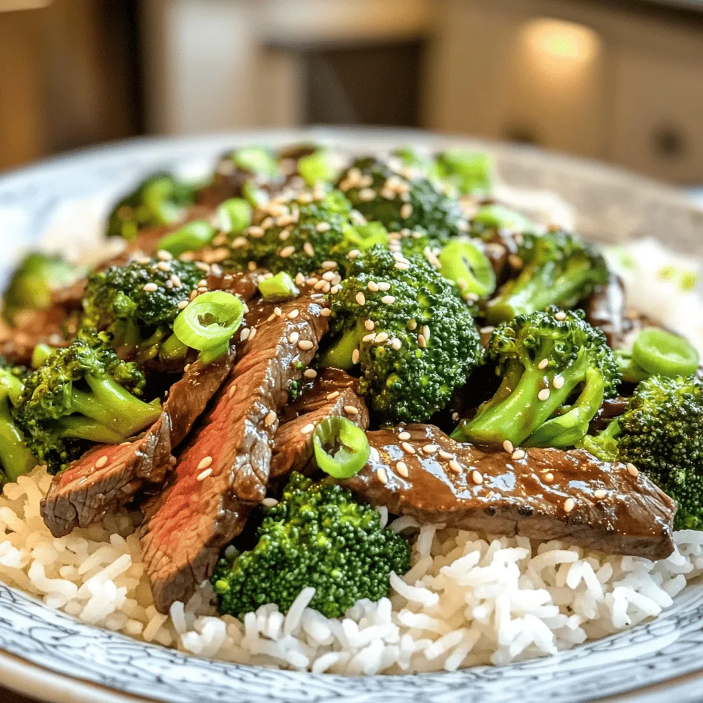 Savory Beef &#038; Broccoli Delight: A Wholesome and Flavorful Meal