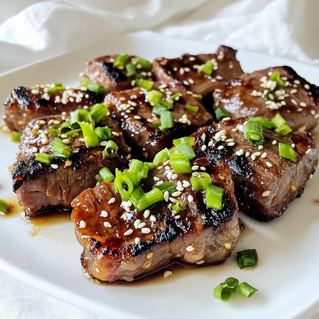 Honey Garlic Steak Bites Easy and Flavorful Delight