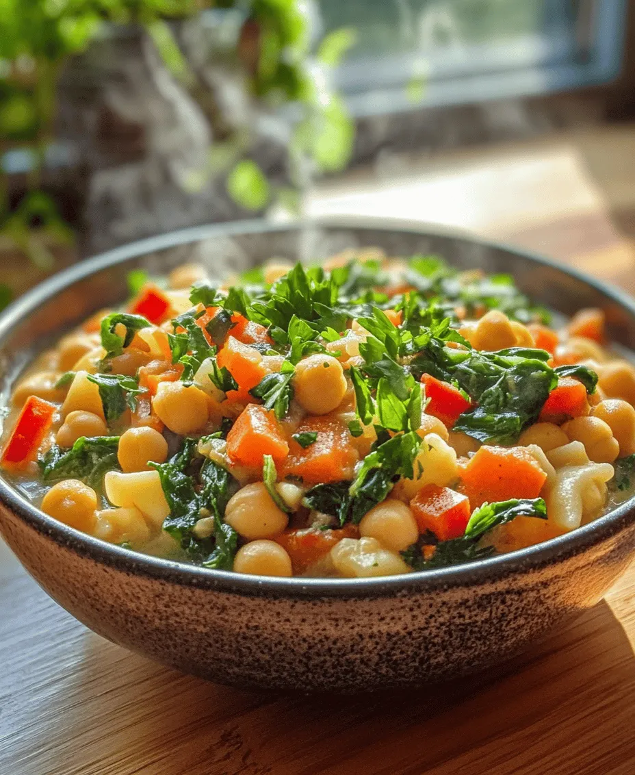 To fully appreciate the beauty of this Hearty Chickpea & Veggie Soup with Ditalini, we must first explore the individual ingredients that contribute to its flavor and nutritional profile. This section will delve into the benefits of chickpeas, the role of fresh vegetables, the significance of ditalini pasta, and the advantages of using vegetable broth.