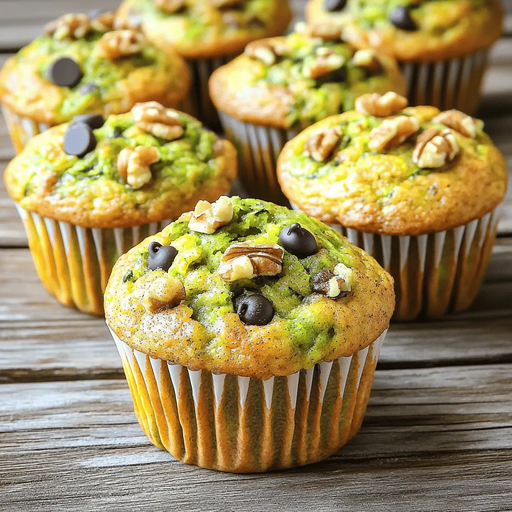 Healthy Zucchini Muffins Packed with Flavorful Goodness