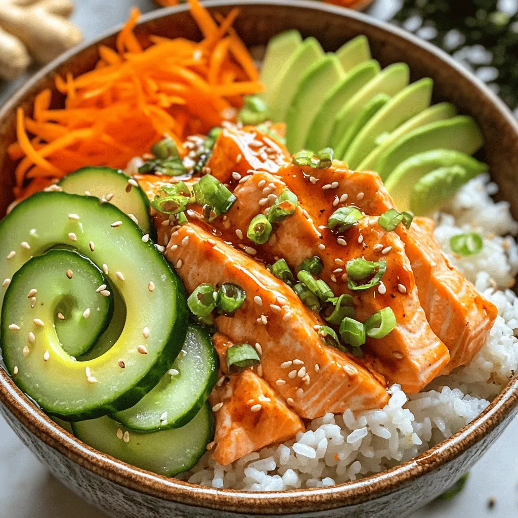 Flavorful Spicy Salmon Rice Bowl Recipe Delight
