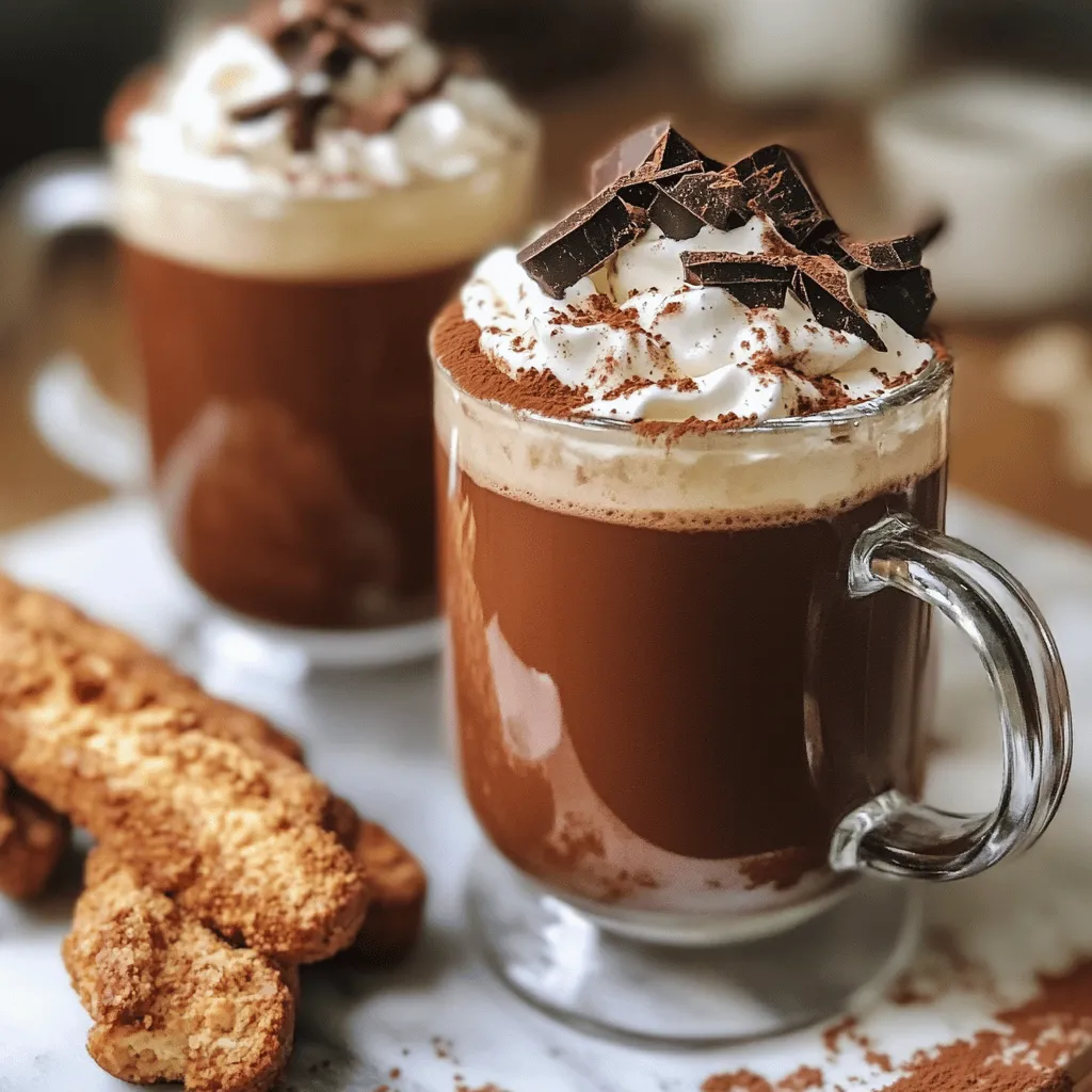 Italian Hot Chocolate Irresistible Creamy Delight