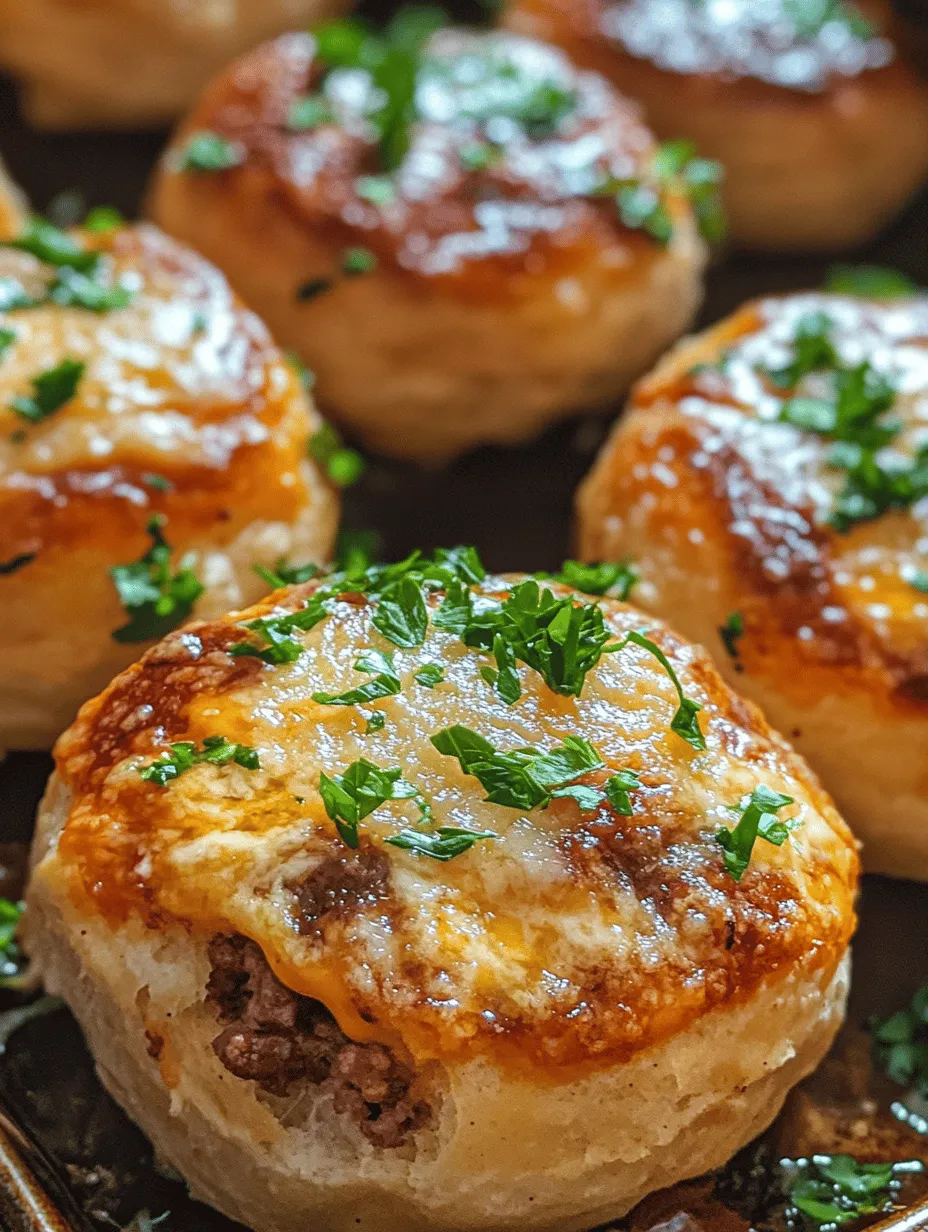Garlic Parmesan Cheeseburger Bombs Recipe