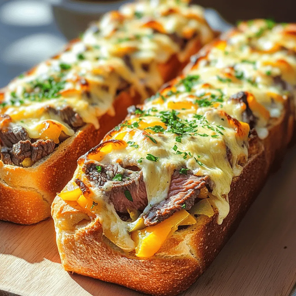 Stuffed Steak &#038; Cheese Bread Flavorful Dinner Treat