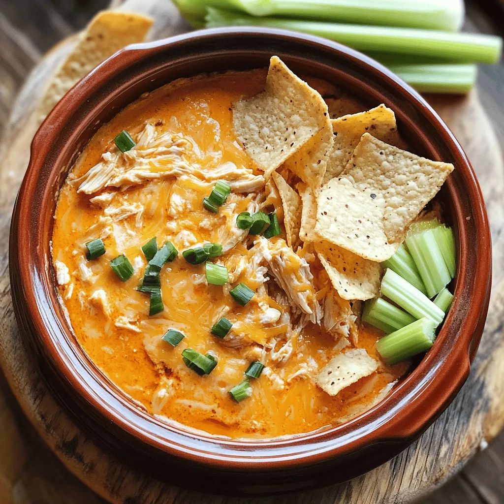 Spicy Creamy Crockpot Buffalo Chicken Dip: A Perfect Comfort Food for Social Gatherings