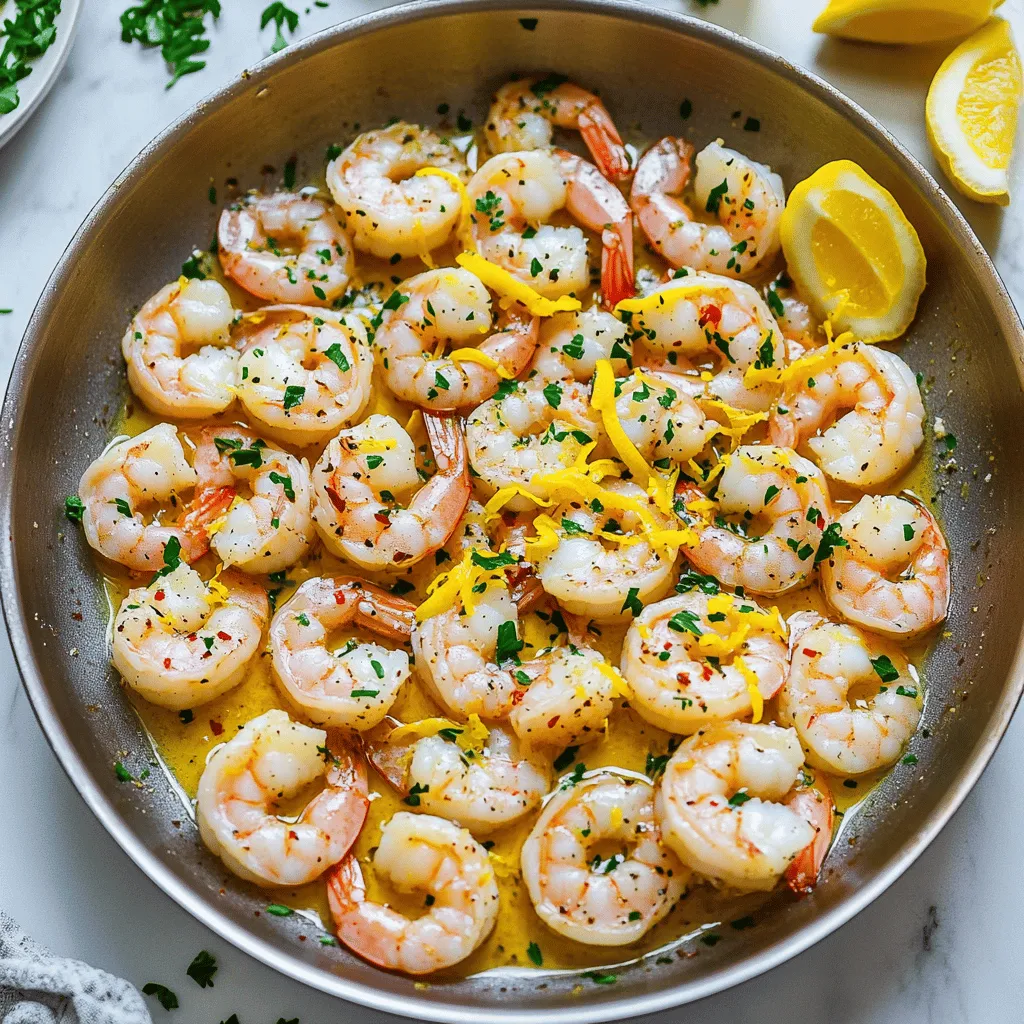 Lemon Garlic Shrimp Fast and Flavorful Dinner Recipe
