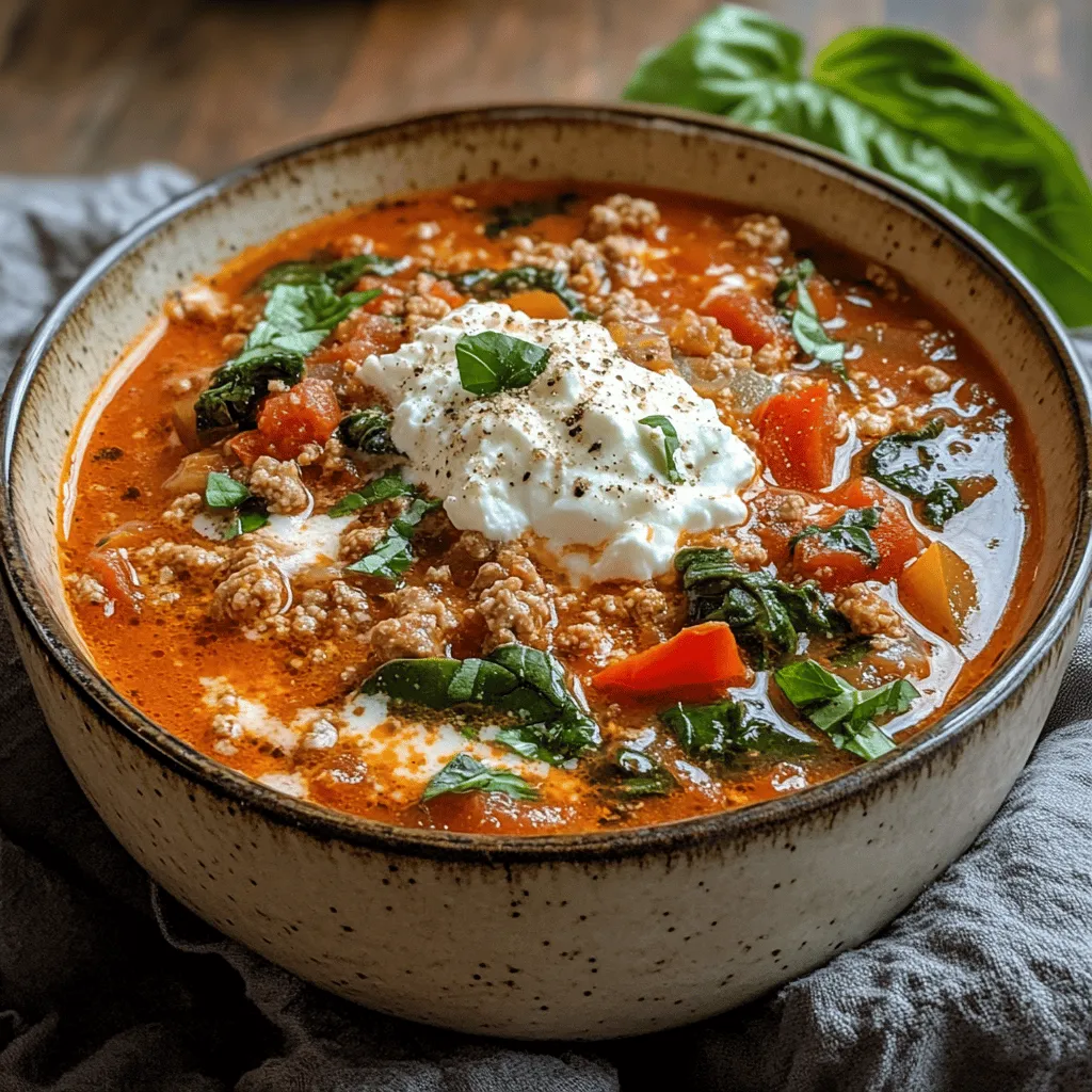 High Protein Lasagna Soup: A Nutritious Twist on a Classic Dish