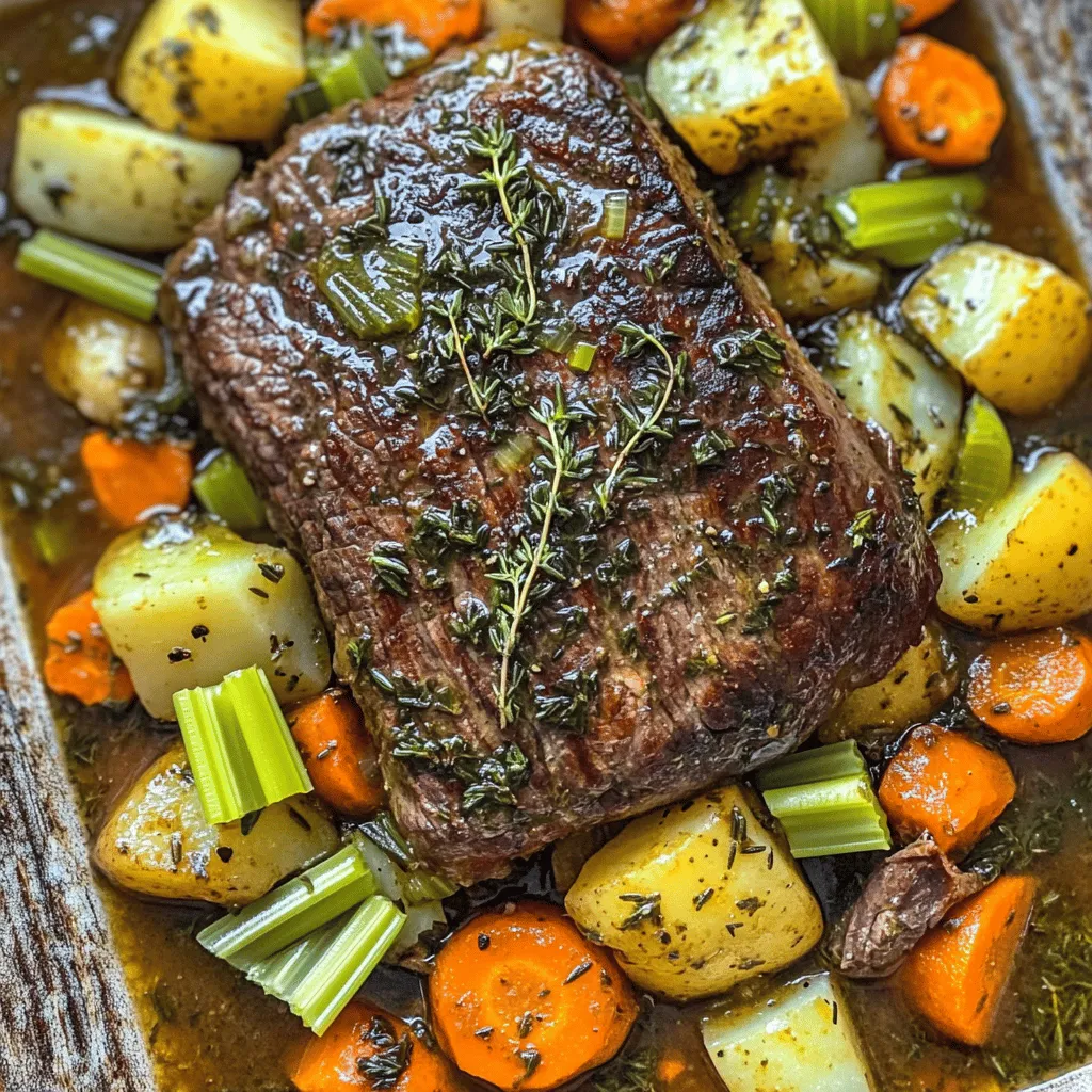Pot Roast Delight Simple and Savory Recipe