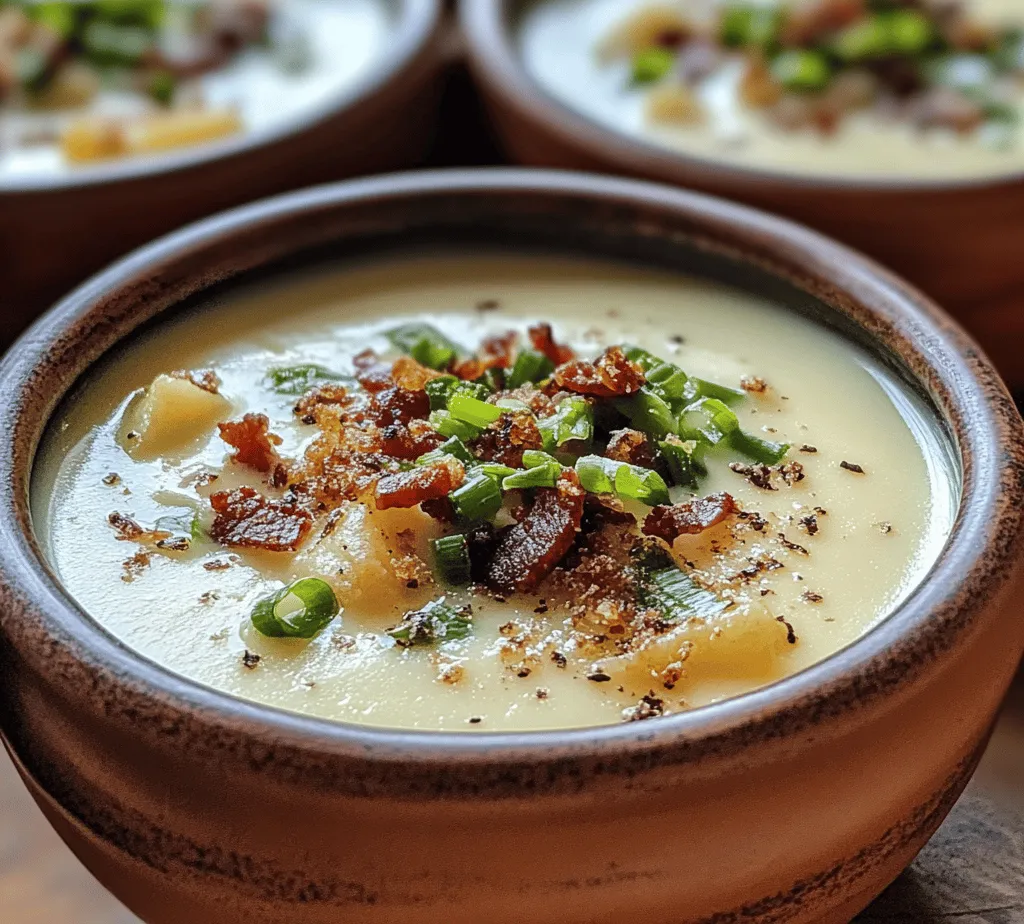 To create the perfect Creamy Loaded Baked Potato Soup, it’s essential to understand the key components that contribute to its rich flavor and creamy texture. Each ingredient plays a crucial role in building the overall profile of the soup, ensuring that every spoonful is packed with flavor.
