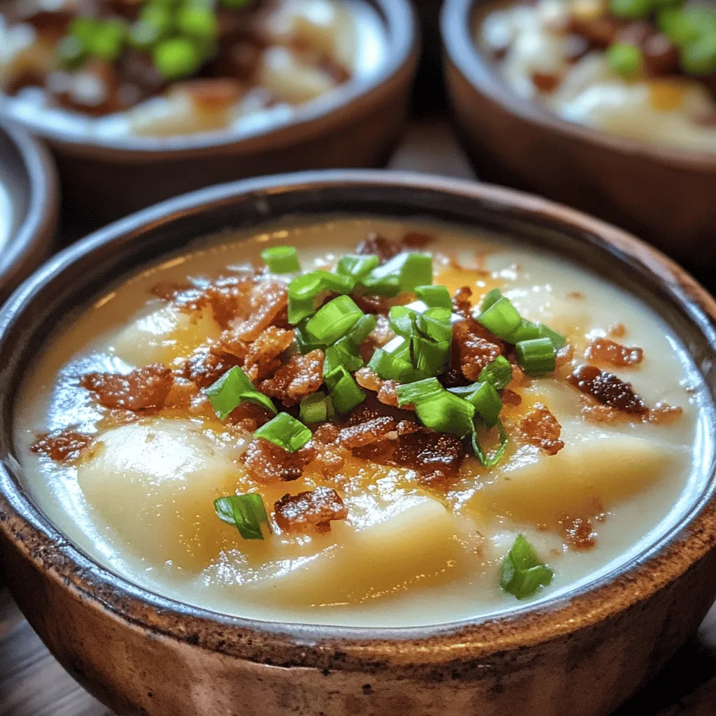 Creamy Loaded Baked Potato Soup: A Hearty Comfort Dish