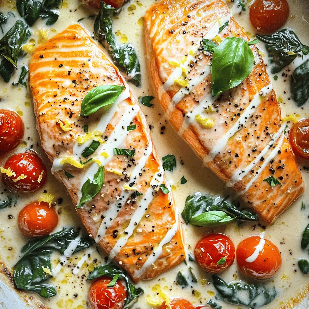 Creamy Tuscan Salmon: A Culinary Delight