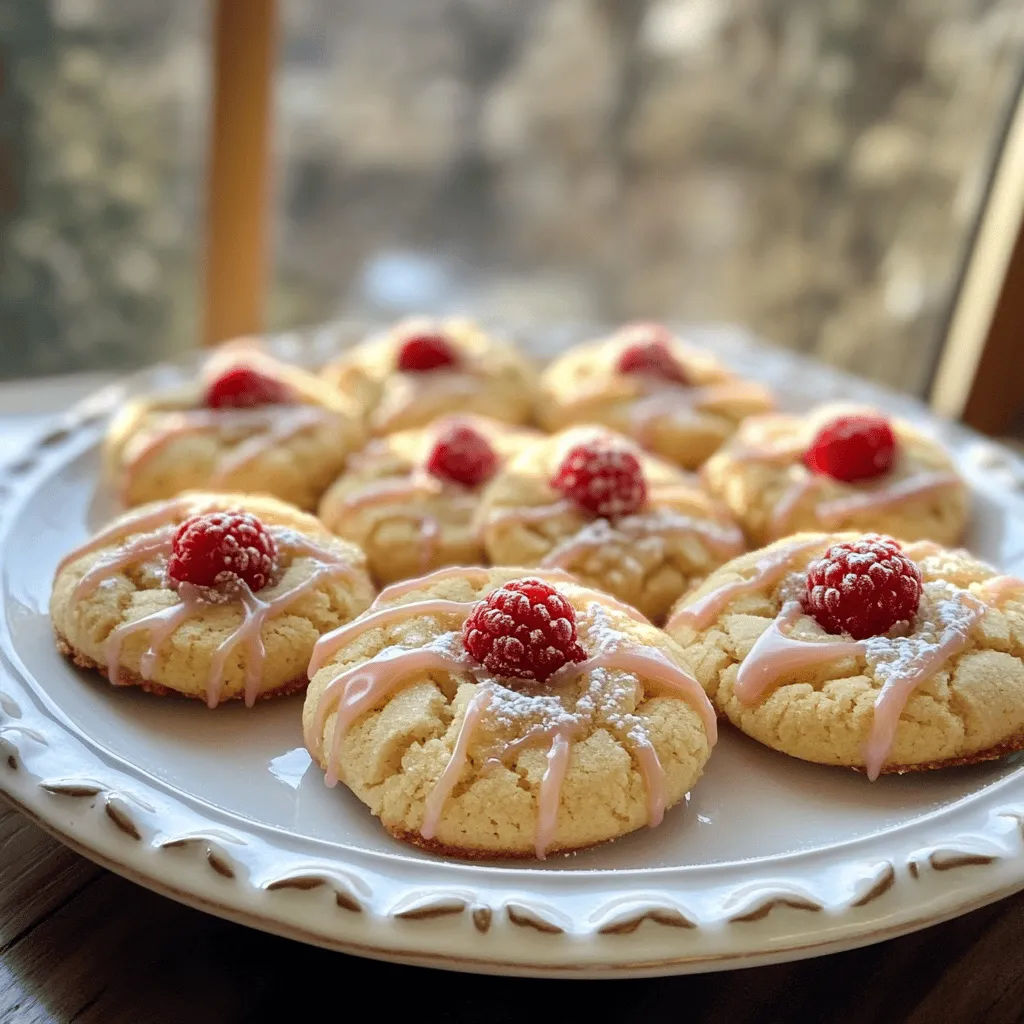 To make lemon raspberry cookies, you need key ingredients. First, you need unsalted butter. It gives the cookies a rich base. Then, you need granulated sugar. This adds sweetness and helps with texture.