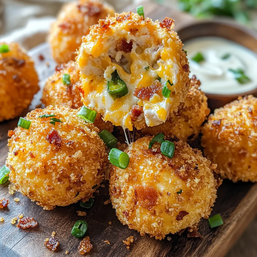 Bacon Jalapeño Popper Cheese Balls Recipe