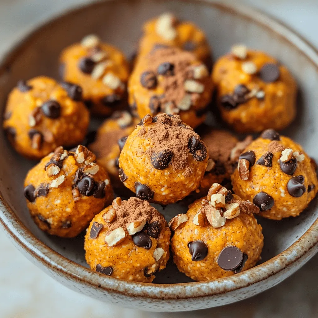 Pumpkin Spice Energy Bites Simple and Tasty Snack