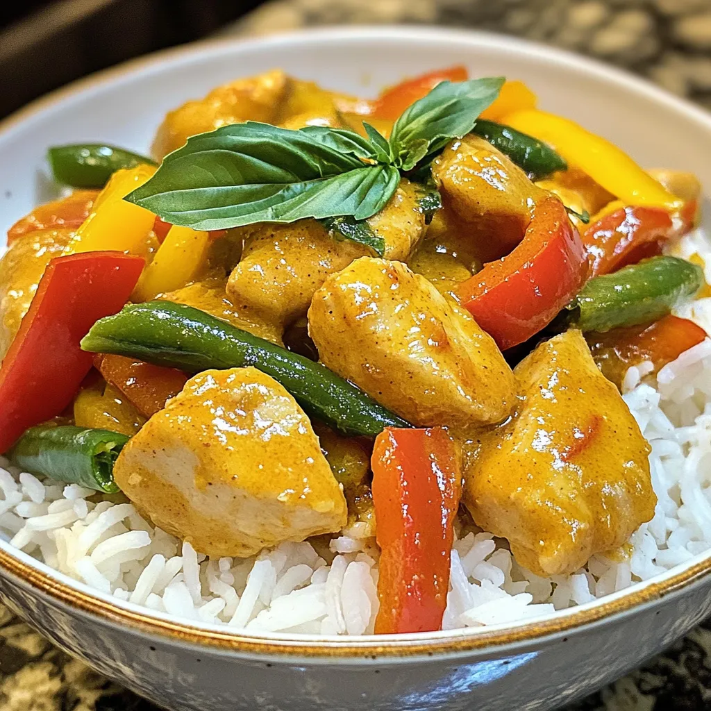 Thai Red Curry Chicken Flavorful and Easy Recipe