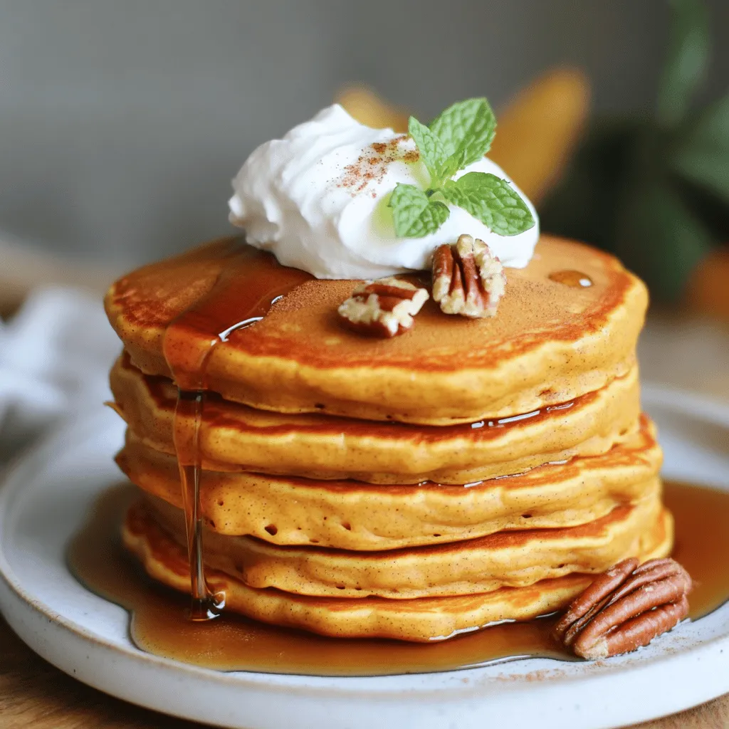 Pumpkin Spice Pancakes Fluffy and Flavorful Delight
