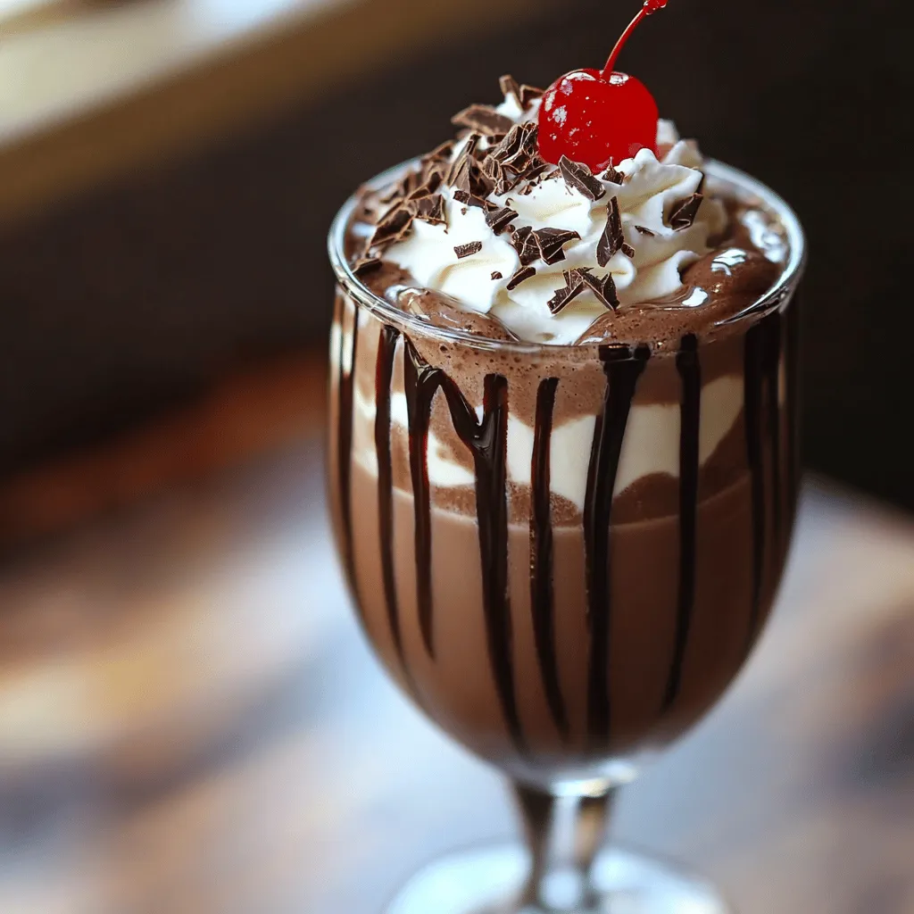 Decadent Dreamy Chocolate Milkshake Recipe