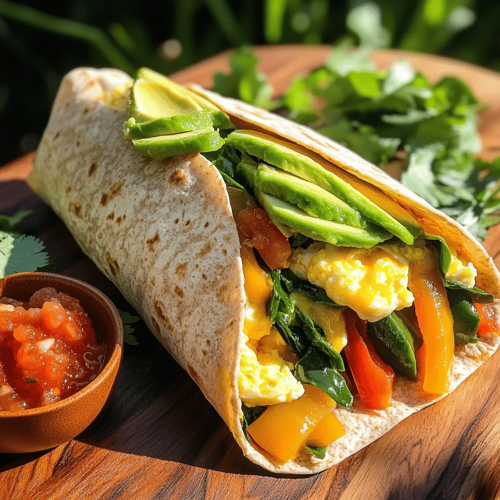 Healthy Breakfast Burrito Easy to Make and Enjoy
