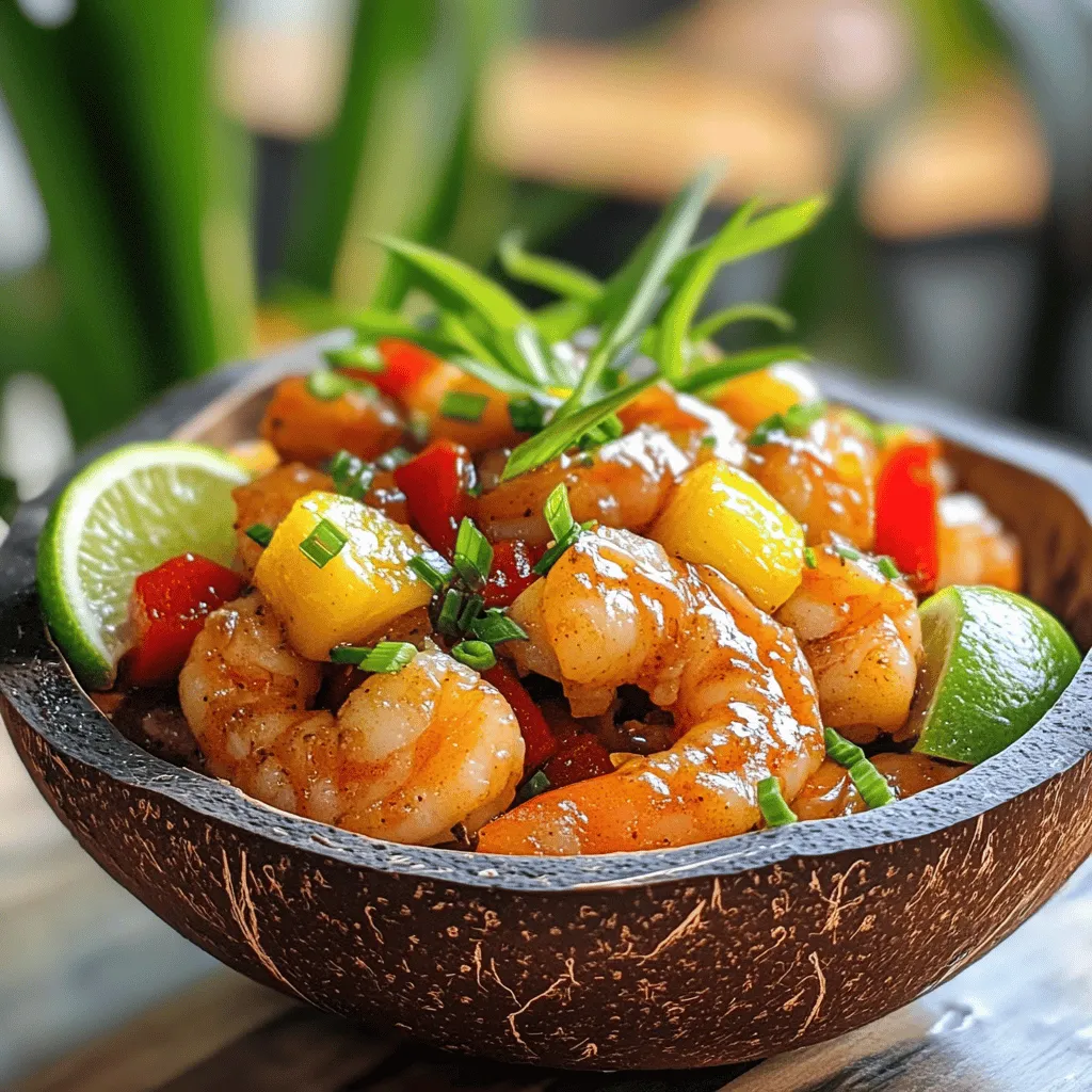 Garlic Shrimp Hawaiian Style Flavorful and Simple Dish