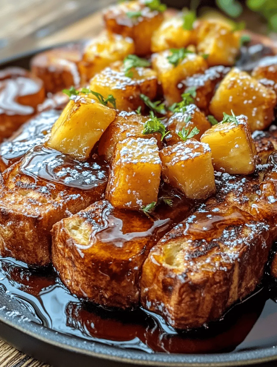 Hawaiian Roll French Toast Delight: A Tropical Twist on a Classic Breakfast