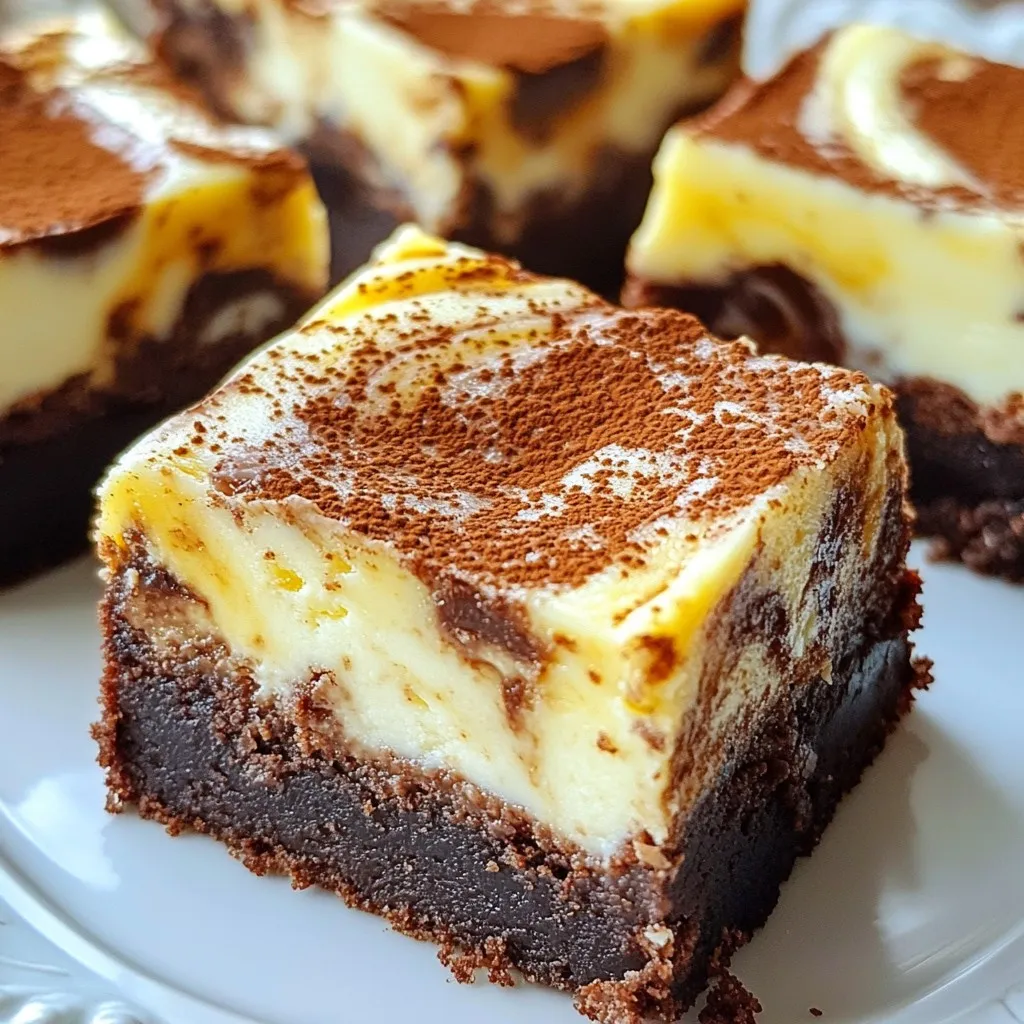 Gingerbread Cheesecake Swirl Brownies Festive Delight