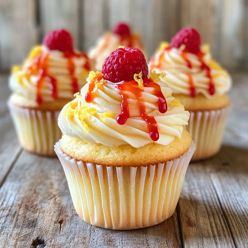 Indulge in Raspberry Lemon Heaven: A Delightful Cupcake Recipe