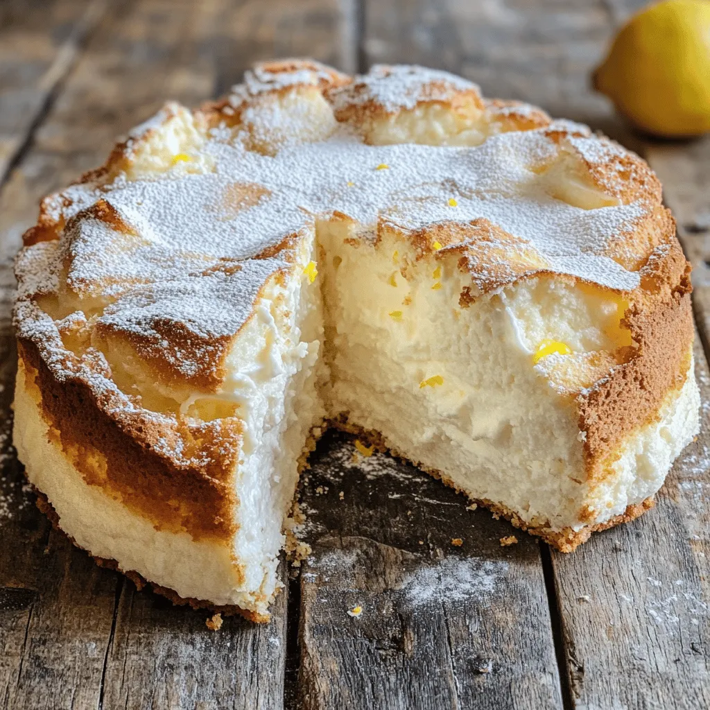Light &#038; Fluffy Yogurt Cloud Cake Simple Dessert Recipe