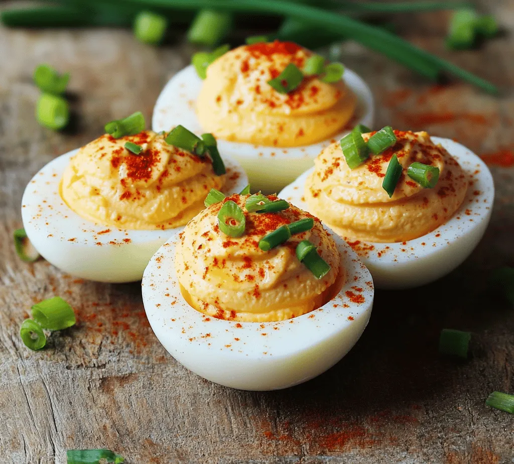 Deviled eggs are a timeless appetizer that has graced tables at gatherings, picnics, and holiday feasts for generations. Their creamy, savory filling encased in a perfectly boiled egg is a beloved treat that can be easily customized to cater to a variety of tastes. Among the numerous variations of this classic dish, Bang Bang Deviled Eggs stand out with their unique blend of spicy and sweet flavors, making them an irresistible choice for any occasion.