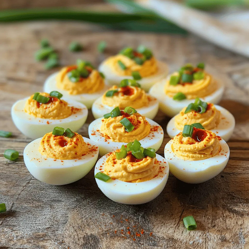 Bang Bang Deviled Eggs: A Spicy Twist on a Classic Appetizer