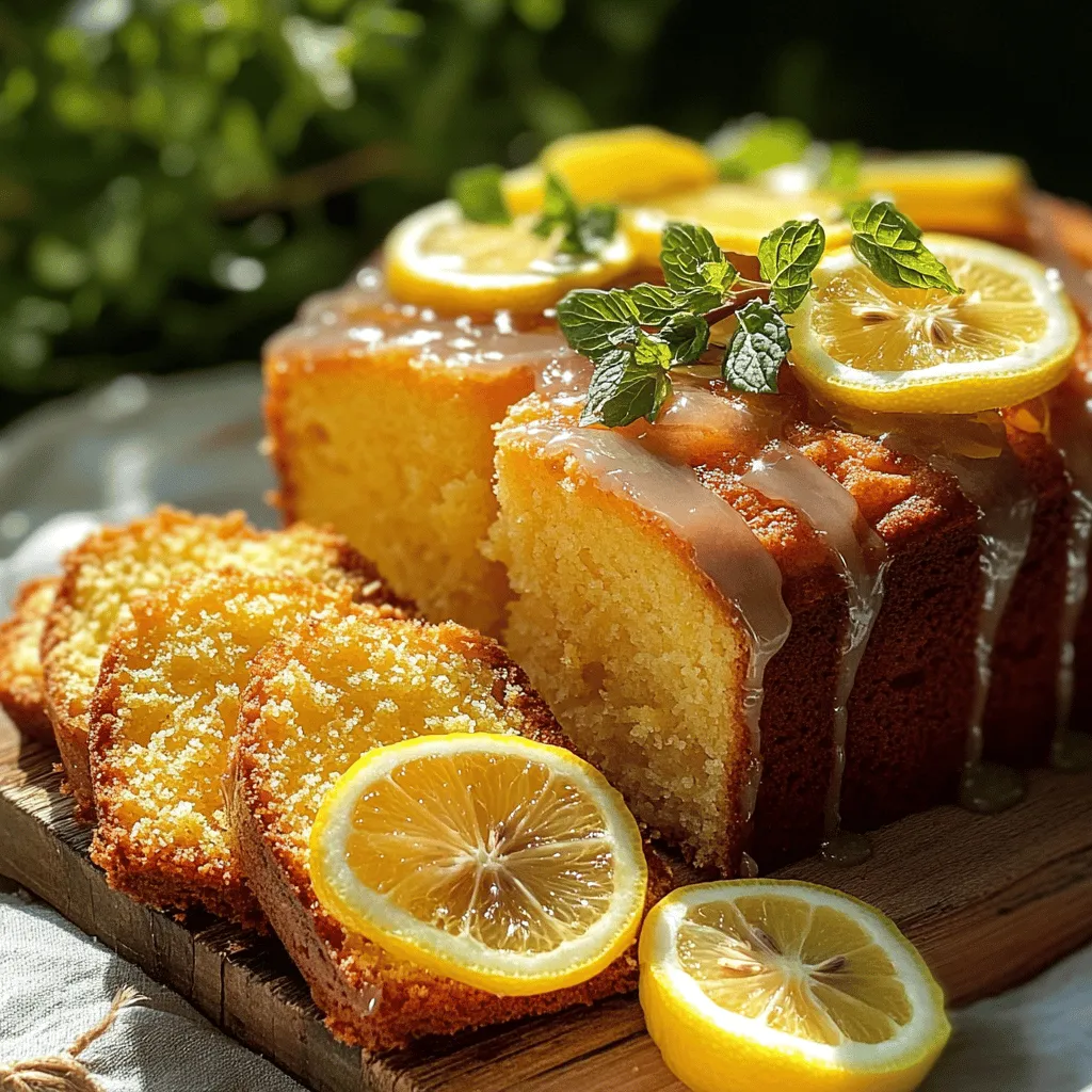 The secret to a great Italian Lemon Pound Cake lies in its key ingredients. You need simple items, yet each plays a big role in the taste and texture.