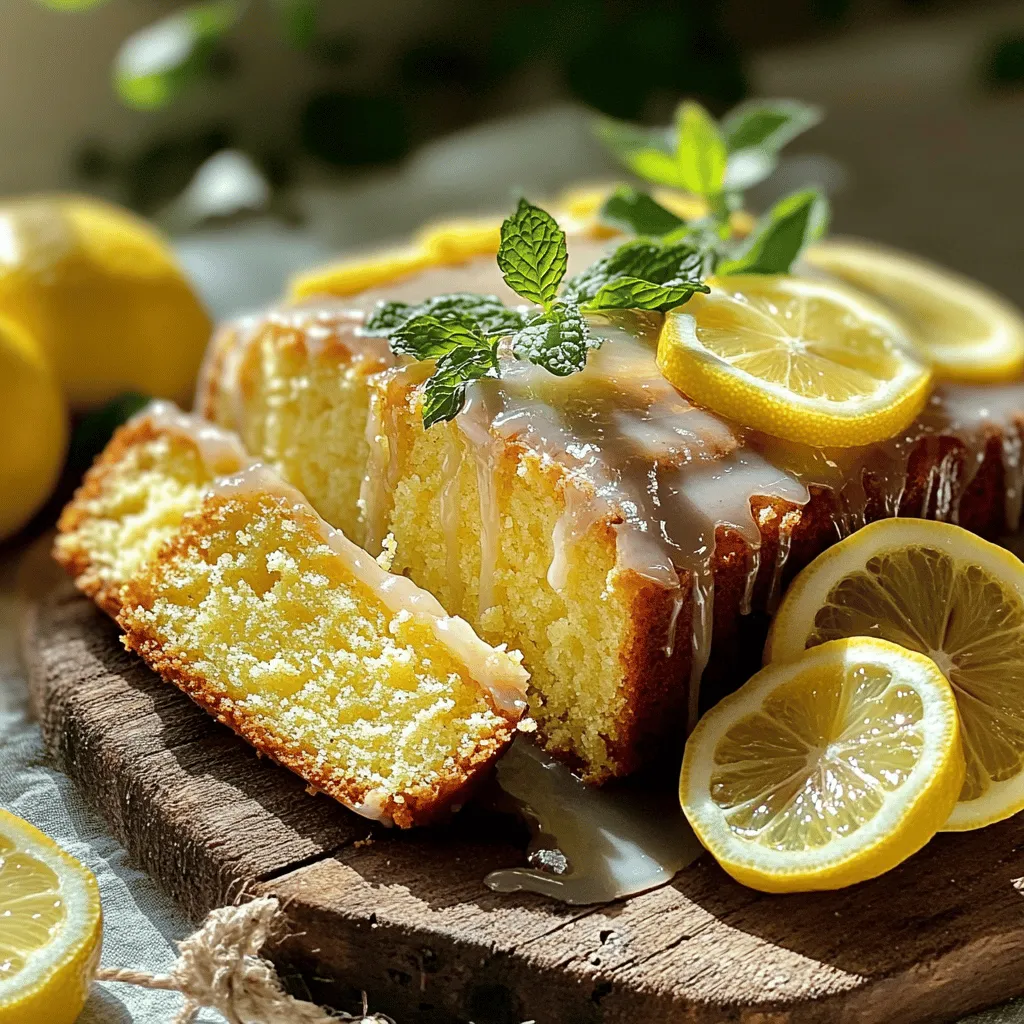 Italian Lemon Pound Cake Irresistible and Fluffy Delight