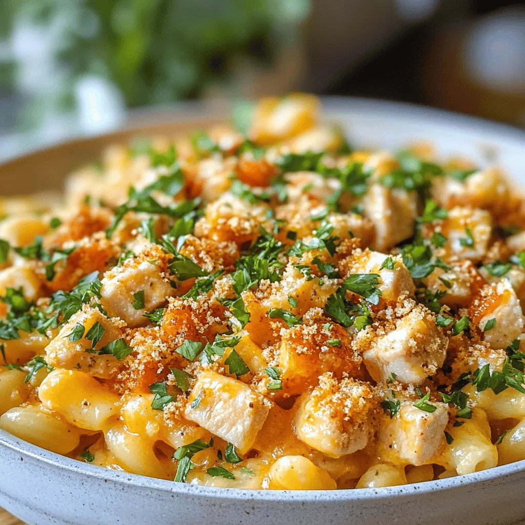 Honey Pepper Chicken Mac and Cheese Recipe