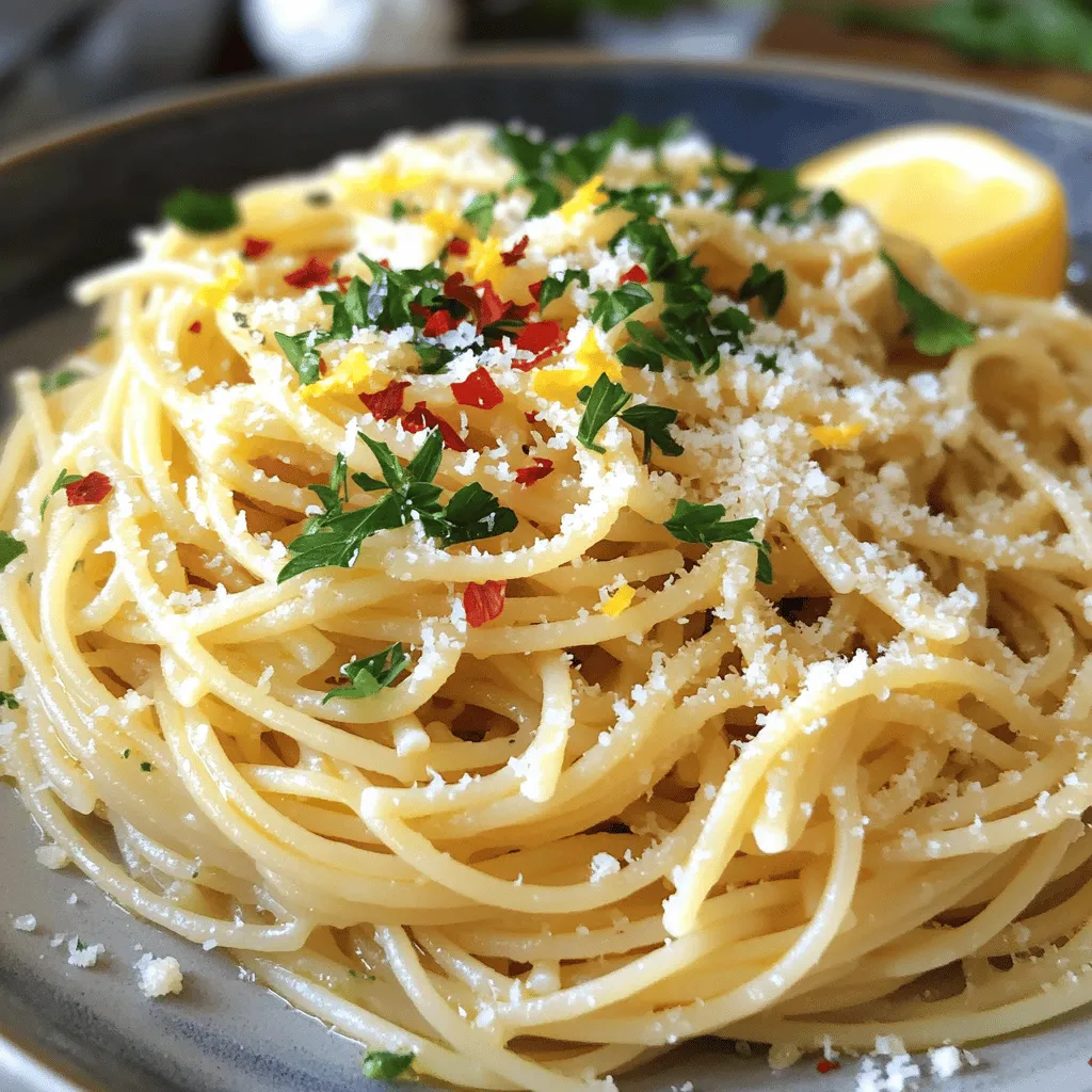 Spaghetti Aglio e Olio Simple and Flavorful Recipe
