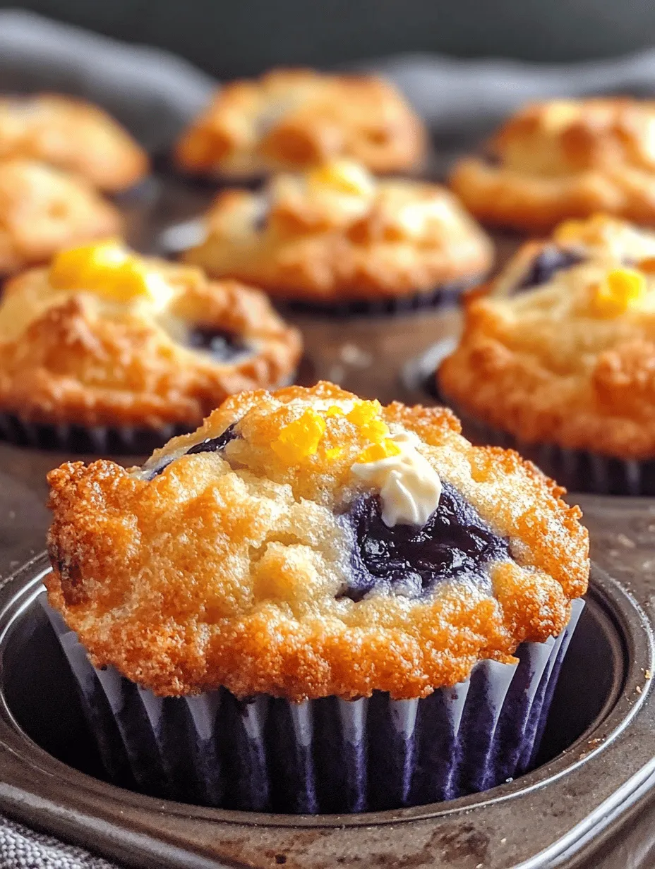 Indulge in Berrylicious Blueberry Cream Cheese Muffins: A Delightful Recipe for Every Occasion