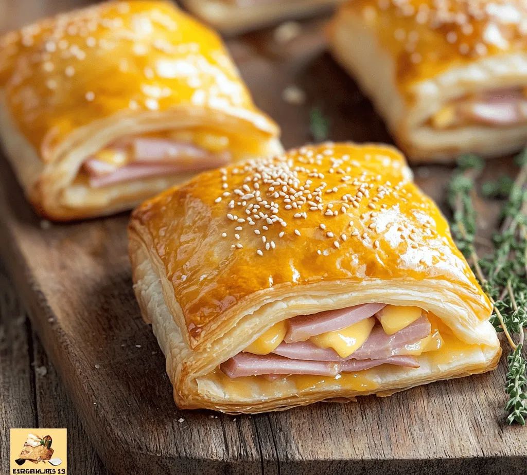 Imagine the aroma of freshly baked pastries wafting through your kitchen, enticing everyone with a promise of deliciousness. This is precisely the experience you will create when making Ham & Cheese Puff Pastry Delight. This recipe is not just a meal; it’s a delightful culinary adventure that combines savory ham, rich cheese, and flaky pastry into a bite-sized treasure that appeals to both the young and the young at heart.