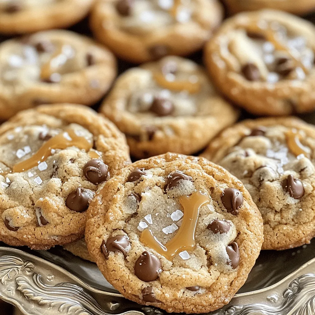 Salted Caramel Pretzel Cookies Irresistible Treat