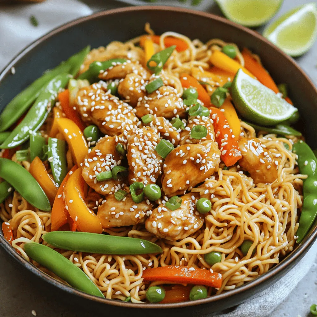 Zesty Chicken Lo Mein: A Flavorful Weeknight Delight