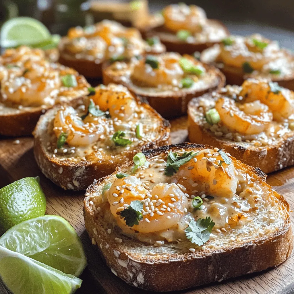 Baked Shrimp Toast Tasty and Easy Party Finger Food