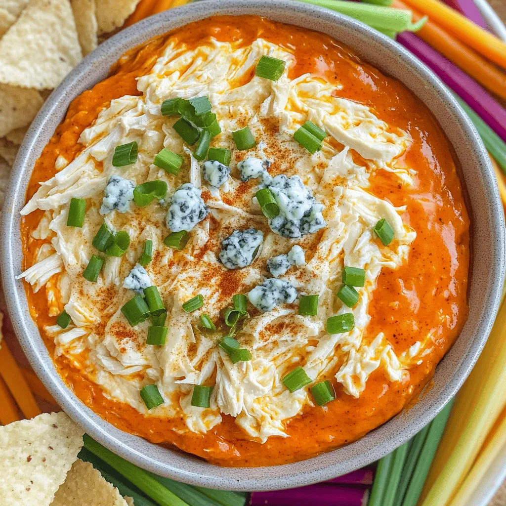 Buffalo Bleu Dip is rich and creamy. It uses simple ingredients for great flavor. Here are the key buffalo dip ingredients you need: