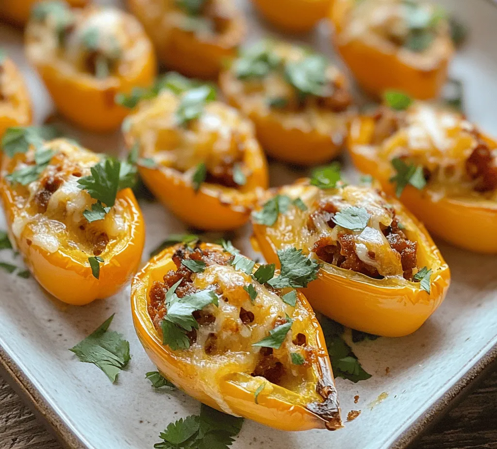 To create the perfect savory stuffed mini peppers, it’s essential to understand the key ingredients that contribute to their unique flavor profile. Let’s explore these components in detail: