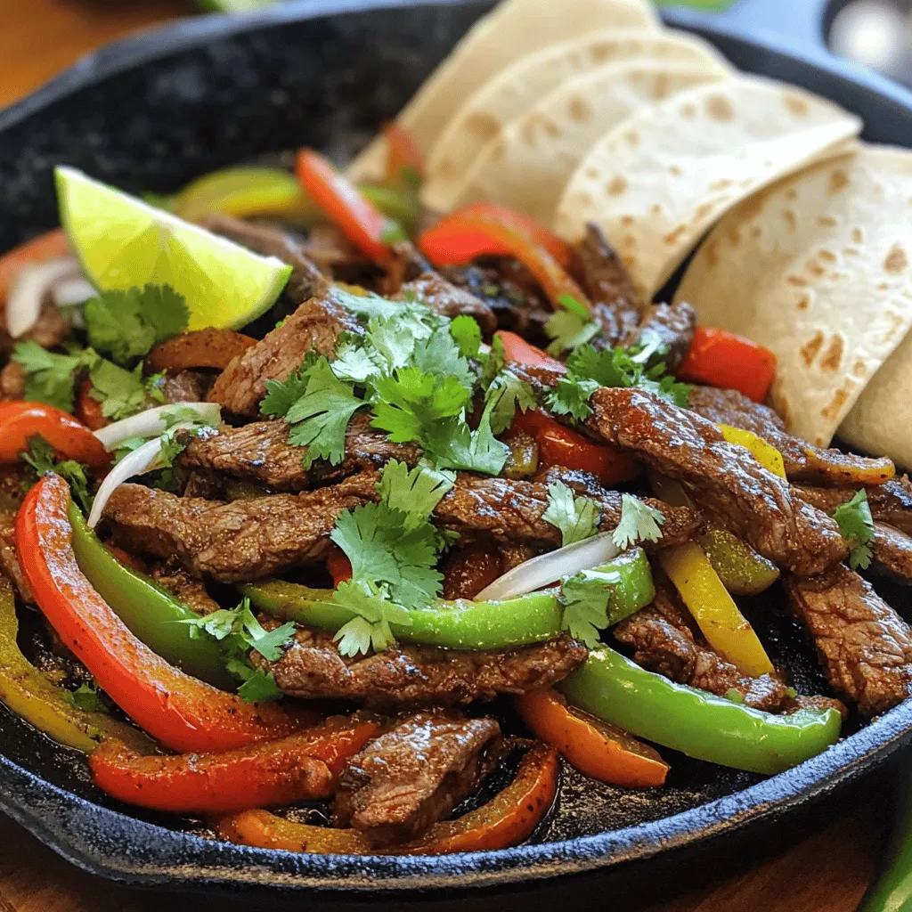Sizzling Beef Fajitas Flavorful and Easy Recipe
