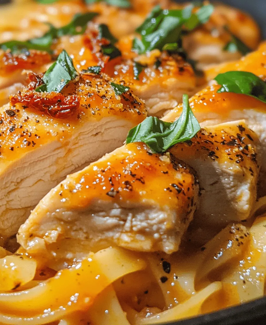 Introducing the irresistible Marry Me Chicken with Pasta – a dish that not only tantalizes the taste buds but also promises to create a romantic atmosphere at your dinner table. This creamy and flavorful recipe combines tender chicken, luscious pasta, and a vibrant sauce infused with garlic, sun-dried tomatoes, and fresh spinach. The combination of ingredients produces a dish that is not only visually appealing but also rich in flavors, making it perfect for any occasion where love is in the air. Whether you