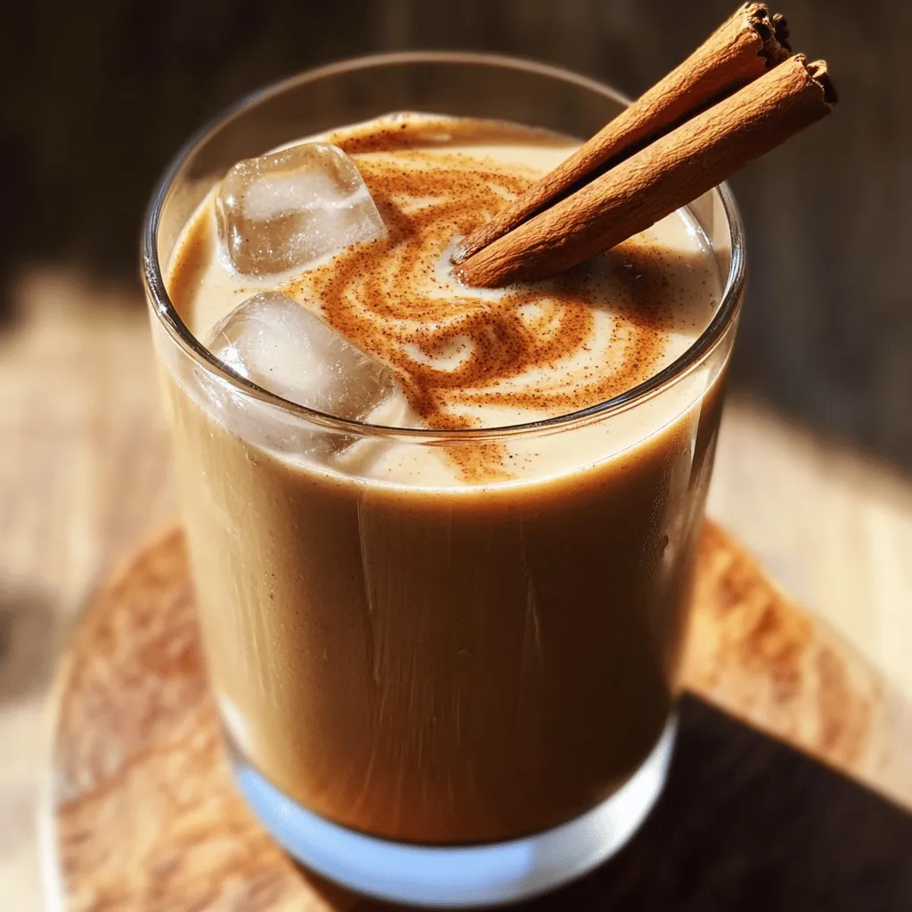 Creamy Café Horchata Recipe