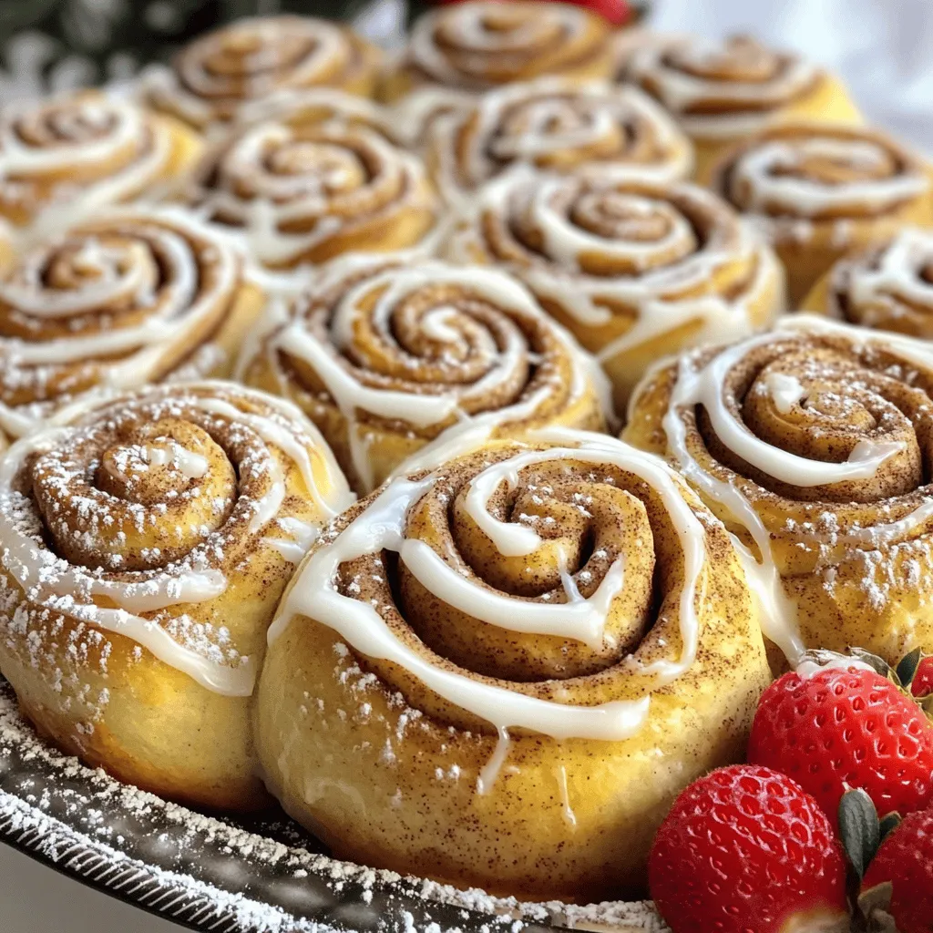 To make the best homemade cinnamon rolls, you need a few key ingredients. Here’s what you will need:
