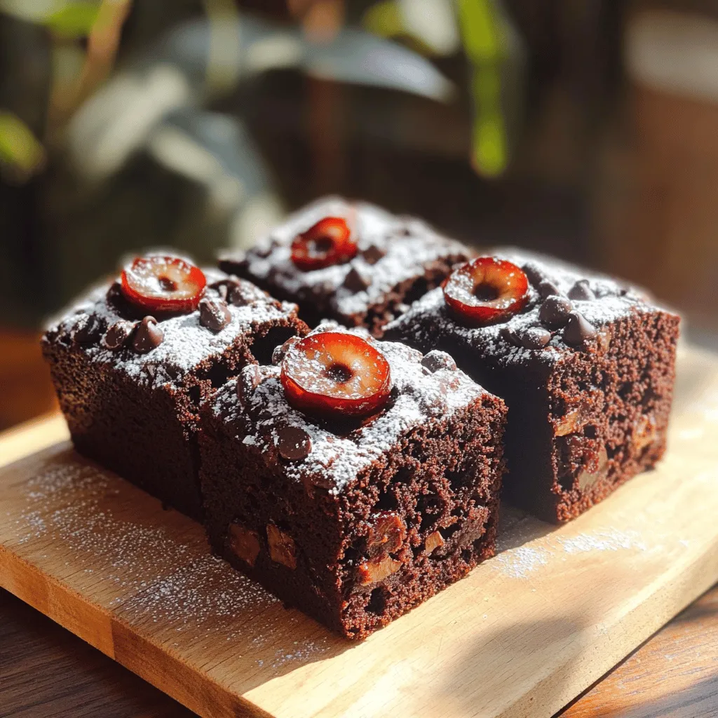 To create a delightful chocolate cherry loaf, you need quality ingredients. Each one plays a role in flavor and texture.