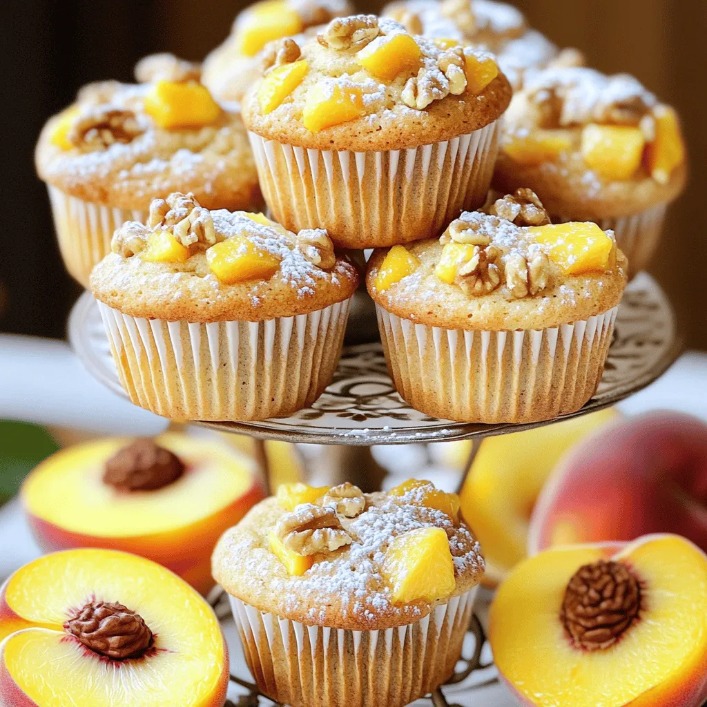 Peach Muffin Recipe Simple and Delicious Treat